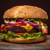 25. BACON CHEESE BURGER